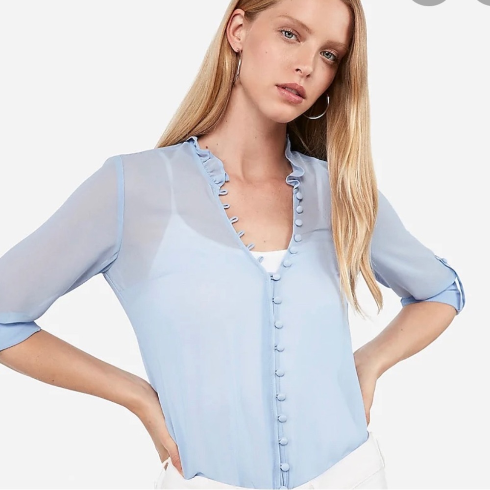 NWOT Express Portofino Blouse